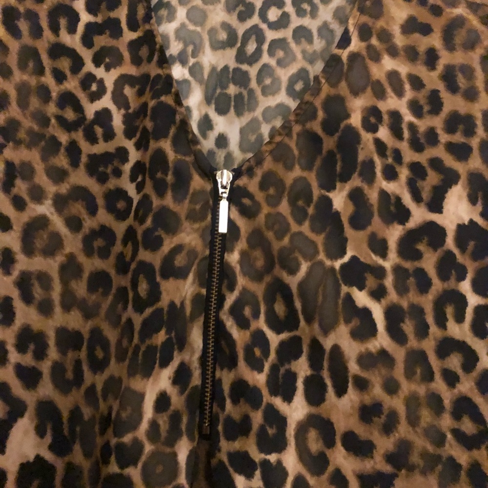 Animal print blouse - great work blouse